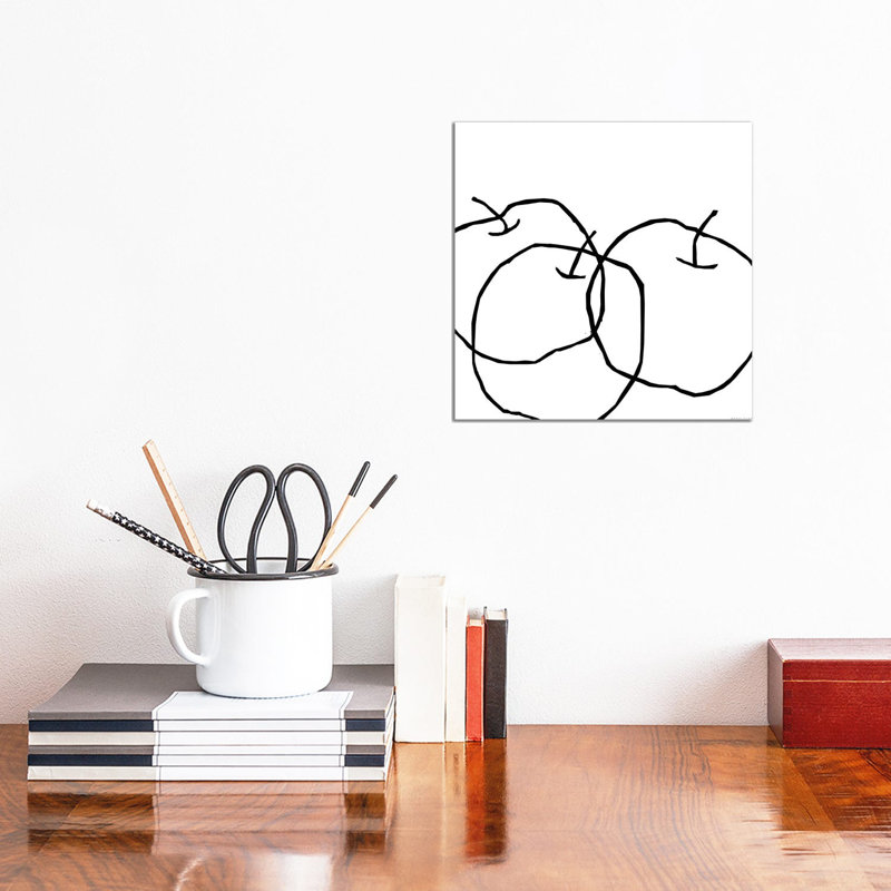 Apples by Art Mirano - Wrapped Canvas Print, 30.48cm H x 30.48cm W x 1.91cm D