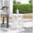 Outdoor Metal End Table -Large-183139781