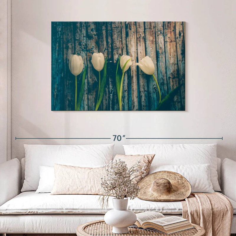 Tulipes blanches immaculées Harnek