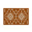 Tapis de sol géométrique tribal 47" x 31" pour entrée