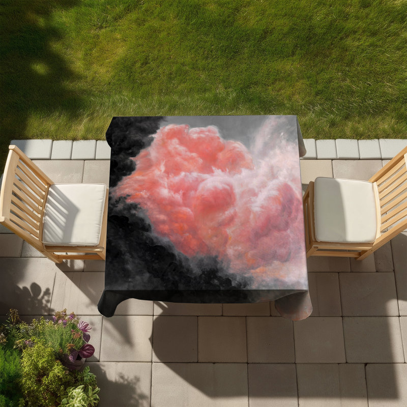 Dark Clouds Tablecloth - Landscapes for Indoor Outdoor Decor
