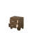 Miquell Oak Finish Nightstand-754904614