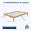 Lit plateforme 12 "en bois massif avec lattes en bois, aucun sommier requis-1484401002-1477778871
