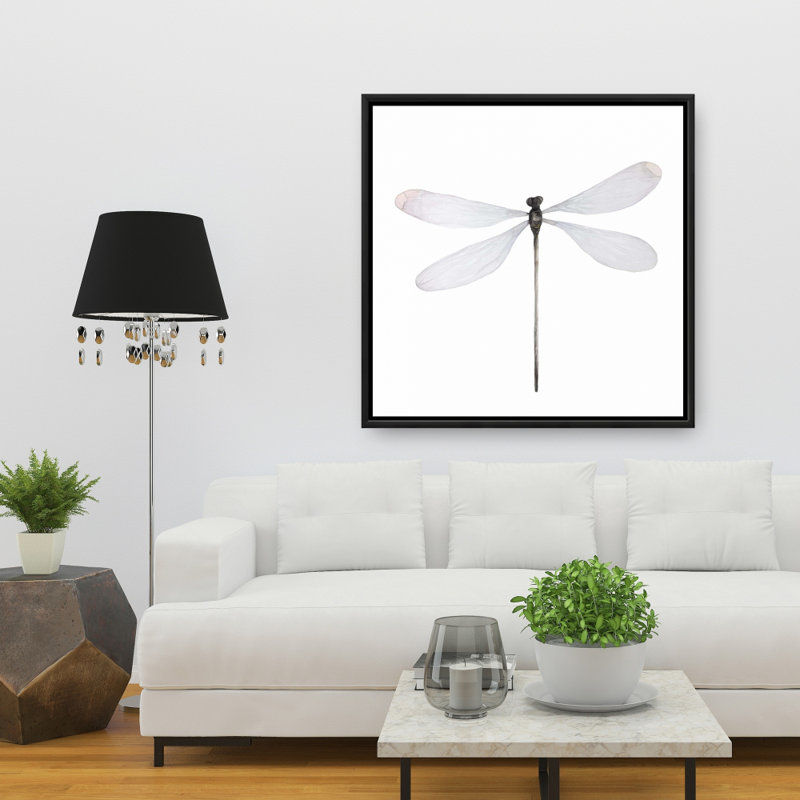 " Minimalist Dragonfly ", 36"H x 36"W x 1.5"D