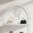 White Iron Arch Display Shelf-587486801