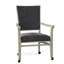 Selby Upholstered King Louis Back Arm Chair-697915189-697870048