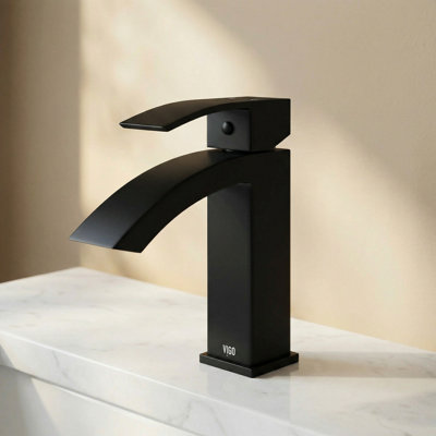 Satro 7" H Single Handle Single Hole Bathroom Faucet