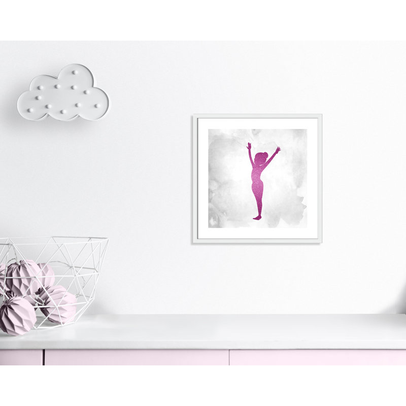 Gymnastique 2, H 23,5 po x l 23,5 po x P 1,19 po, Encadré de boîte blanc