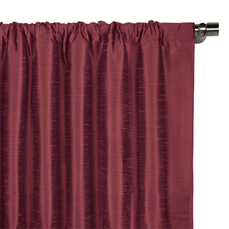 Edris Room Darkening Curtain, Gold, 96" x 108"