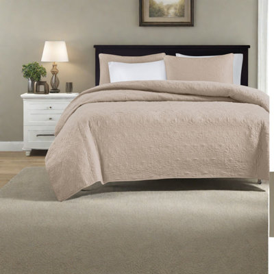Ensemble de literie réversible en coton confortable de style kaki pour la maison