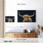 Vache Brampt Highland bleu marine-107868806