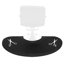 Tapis de chaise demi-cercle biseauté