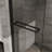 Double Sliding Glass Shower Door 48 In. W X 72 In. H Aluminum Framed Shower Enclosure With SGCC Clear Tempered Glass, Stainless Steel Hardware, Matte Black