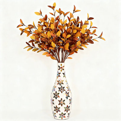 36 po chute artificielle de feuilles de saule à feuilles longues aéré long faux feuillage saisonnier branches vase remplisseur vase table basse récolte fond de mariage décor floral