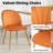 Velvet Upholstered Stacking Side Chair-748443230