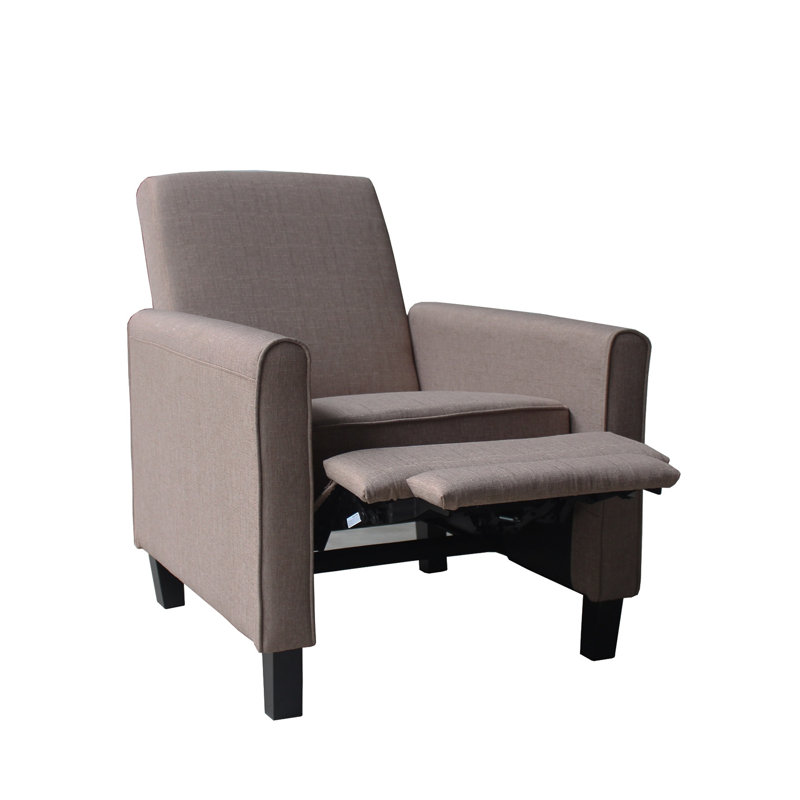 Fauteuil inclinable manuel de 29,5 po Karalina, Brun
