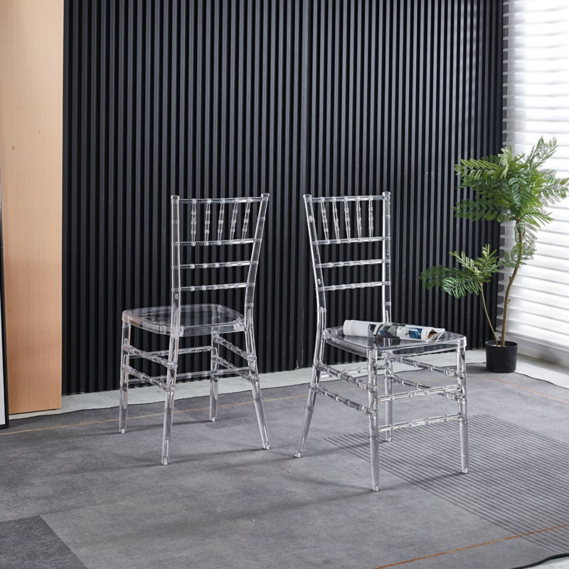 Hofman Modern Dining Chairs with Plastic Seats