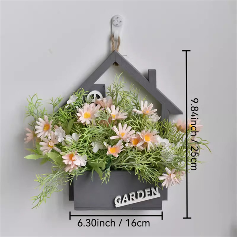 Wall-Mounted Artificial Flower