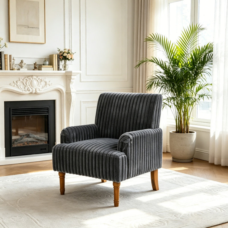 Chaise d'appoint rembourrée