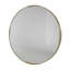 Baker Round Metal Wall Mirror