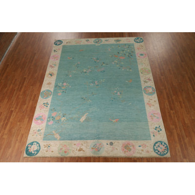 Tapis turc Art Deco 9 x 12