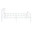 Stevenage Modern Metal Platform Bed Frame with Curved Headboard-706736951-758094654