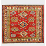 Kazak One-of-a-Kind 6' Hand Knotted Area Rug