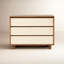 Grove 3 - Drawer Solid Wood Nightstand