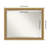 Carter Dark Gold Beveled Wood Framed Wall Mirror-119165602