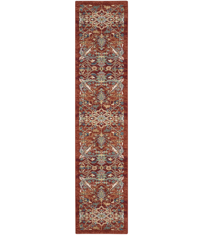 Tapis ivoire Briana, Tapis de couloir 2 pi 3 po x 10 pi
