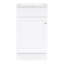 Meuble-lavabo 18 po avec lavabo, meuble-lavabo avec tablette de porte et tablette réglable, blanc-1225908312