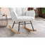 Chaise berçante simple à bascule pour chambre d'enfant et salon-1973373693