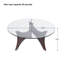 Table basse à plateau en verre Krassmir