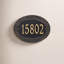 Chartwell Personalized Standard 1-Line Wall Address Plaque-1581402107-1581402110