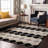 Premium Machine Washable Bunderberg AMF1007 Geometric Rug-1999431646