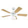 Darrel 90cm Ceiling Fan with Light Kit