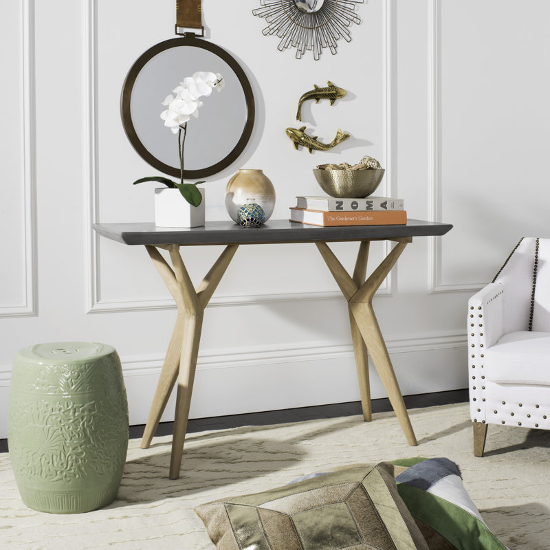 Outdoor Lena Concrete Console Table