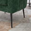 Fauteuil d'appoint en chenille avec pieds en métal-2145992833