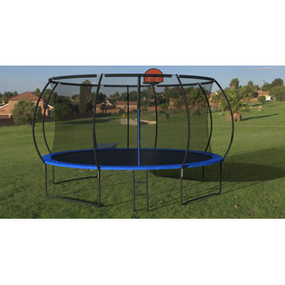 Trampoline citrouille 14 pi