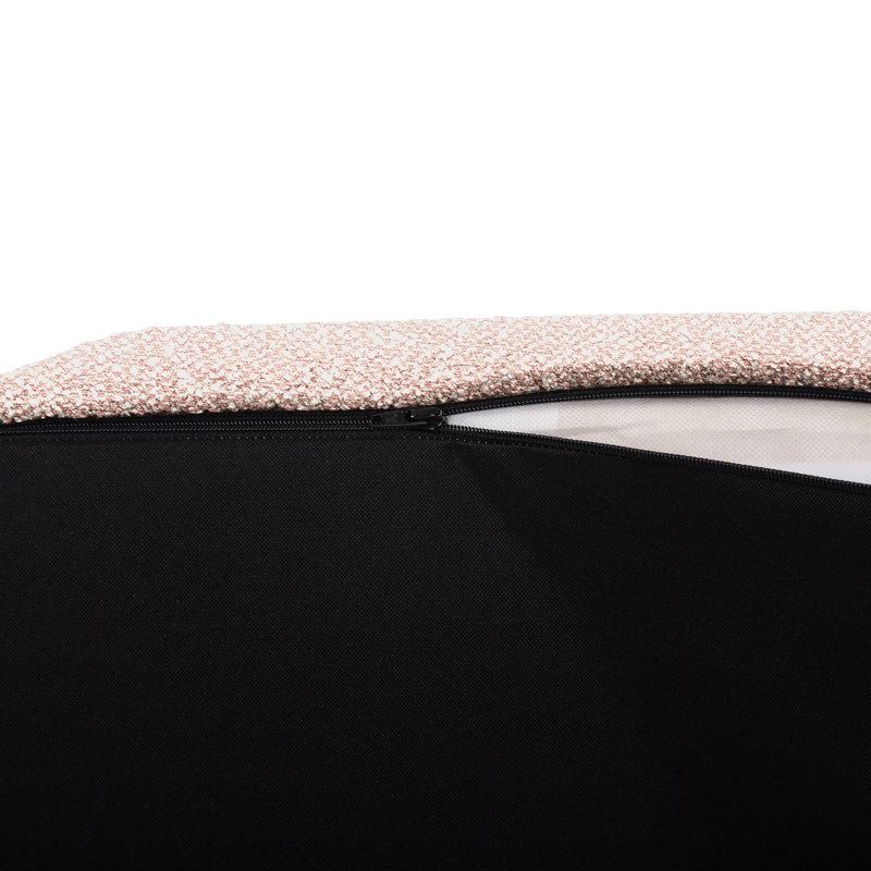 Tadiwa Upholstered Ottoman, Blush