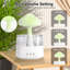 Combo humidificateur de nuage et veilleuse, avec aromathérapie et bruit blanc pour un meilleur sommeil