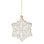 2025 Blown Glass Snowflake Ornament