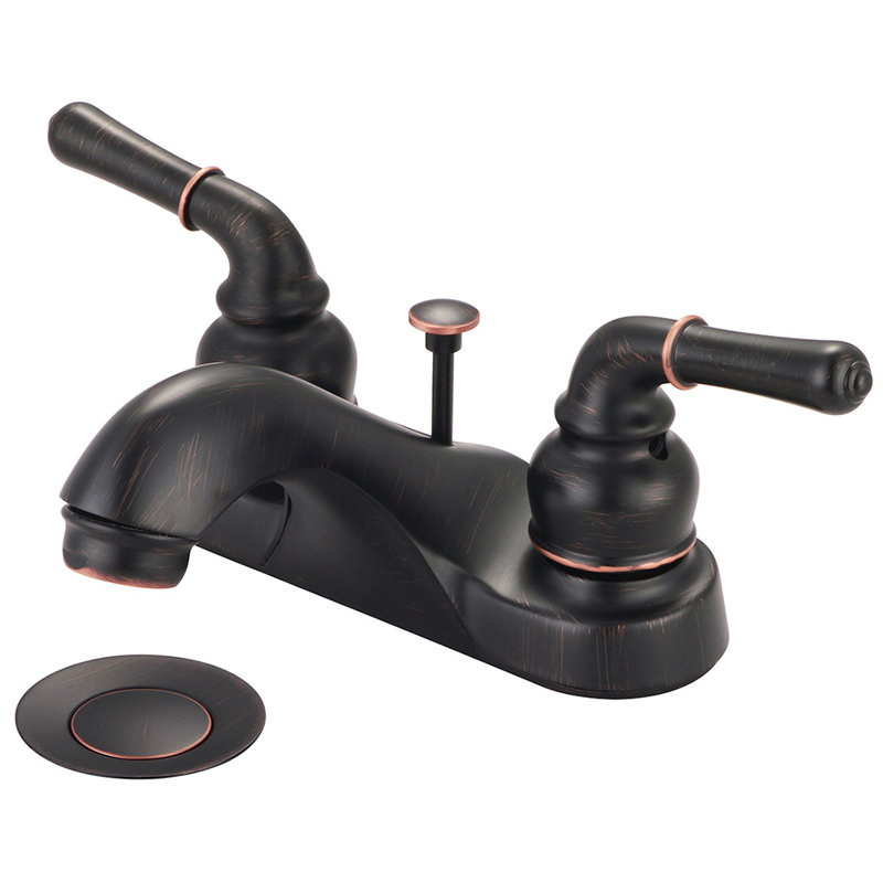 Bathroom Faucet with Drain Assembly, Moroccan Bronze