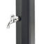 MARACAIBO Solar Powered Temperature Controlled Stainless Steel Free Standing Outdoor Shower and Footwash Spout and Duckboard