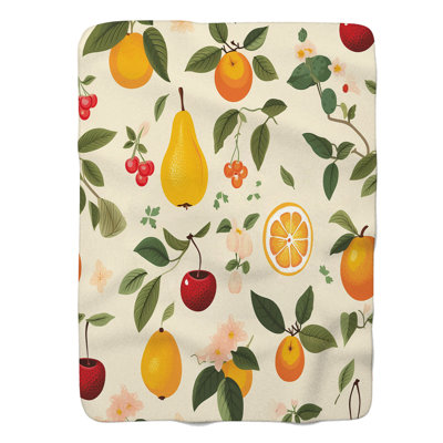 Sweet Fruits - 1 Piece Premium Blanket