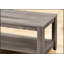 Ensemble de table basse, d'appoint et de table d'appoint en stratifié gris transitionnel pour salon moderne-2089511041