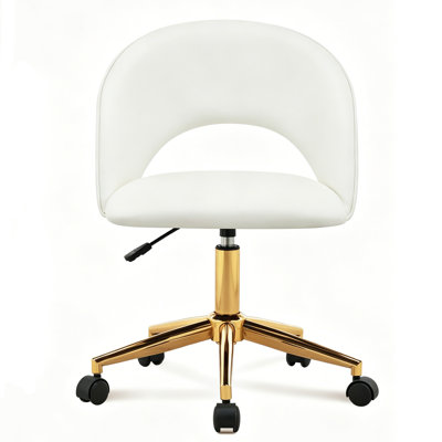 Adjustable Height Upholstered Task Chair