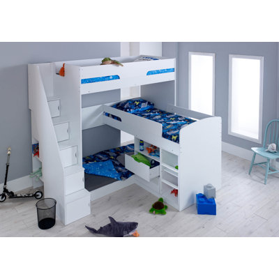 Field Single (3') Bunk Bed with Storage Included