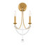 Verdana 2 - Light Candle Wall Light