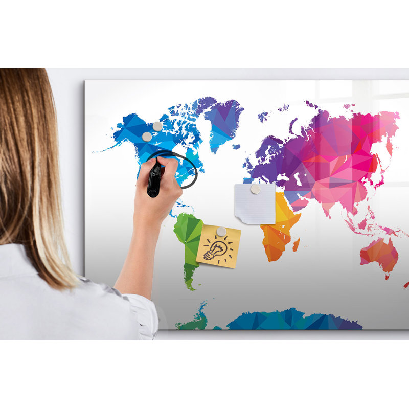 Magnetic Glass Dry Erase Board
